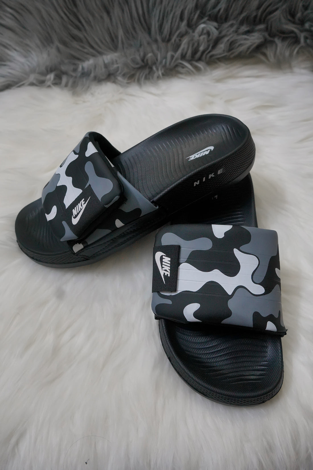 NIKE AIR-CUSHION SLIPPERS | SUPER SOFT & ANTI-SLIP | ADJUSTABLE STRAP