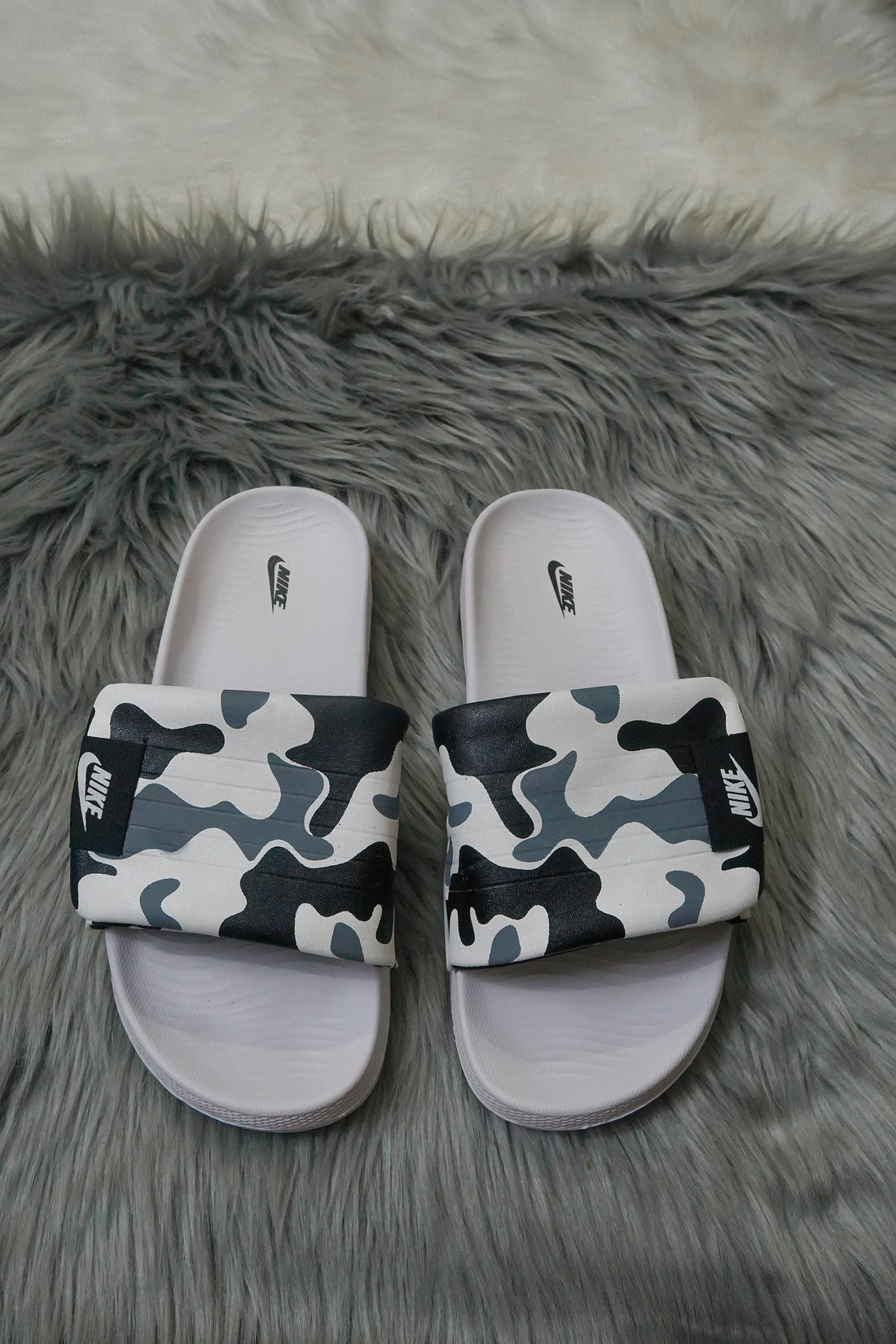 NIKE AIRCUSHION SLIPPERS | SUPER SOFT & ANTI-SLIP | ADJUSTABLE STRAP