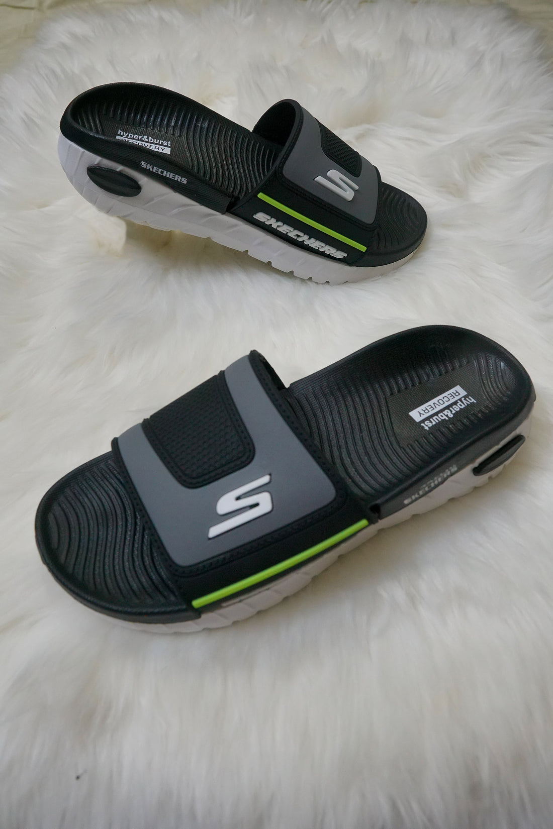 SKE MEN'S COMFY SLIPPERS | HYPER BURST RECOVERY SOLE | "SOFT AND COMFOTABLE"